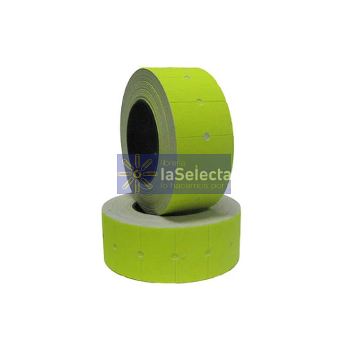 ETIQUETA PRECIOS AMARILLA 600 UN ROLLO HAND